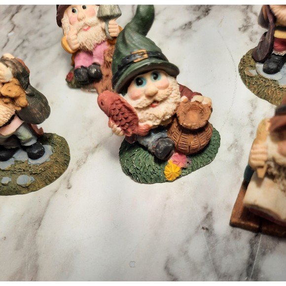 Miniature Gnomes Made Exclusively for The Riviera Collection Set of 6 - Picture 3 of 8